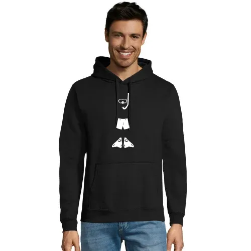 Schnorchel Set Männer Hoodie
