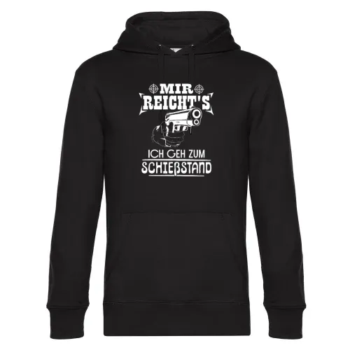 Schützenverein Pistole Ich Geh Zum Schießstand Männer Hoodie