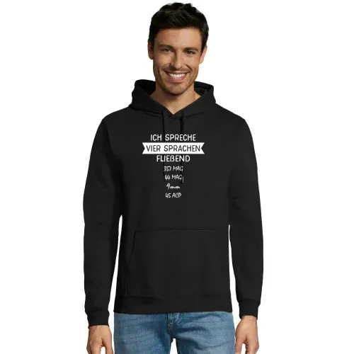 Schützenverein Schießstand Pistolen Schützenfest Hoodie Männer Snake
