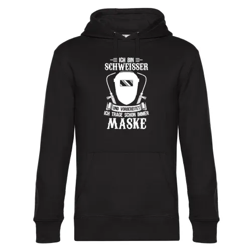 Schweißer tragen immer Maske - Schweißermaske Hoodie Männer King Hooded