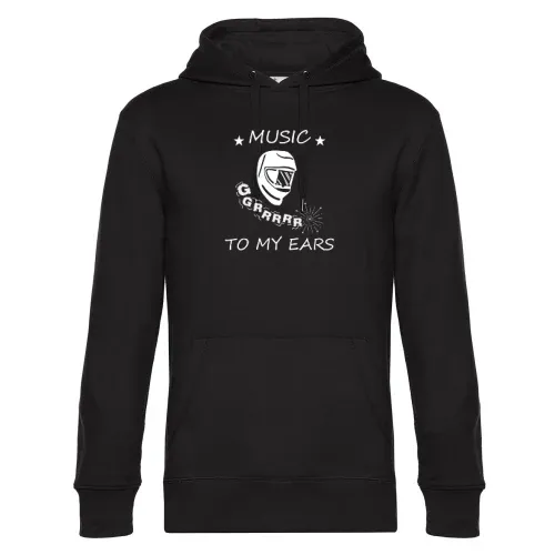 Schweißermaske Schweißer Schweißen Musik Hoodie Männer King Hooded