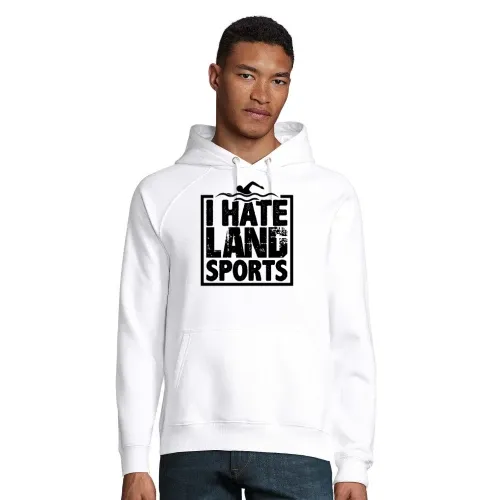 Schwimmer hasst Landsport Hoodie Männer Stellar Bio