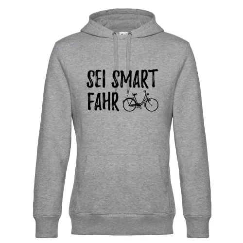 Sei Smart fahr Rad Hoodie Männer King Hooded