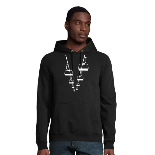 Sessellift Männer Hoodie