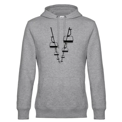 Sessellift Männer Hoodie