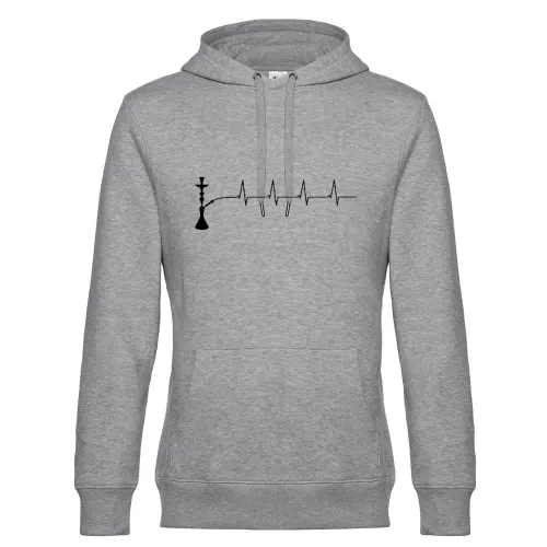 Shisha Herzschlag Männer Hoodie