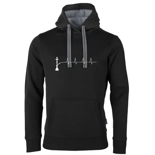 Shisha Herzschlag Männer Hoodie