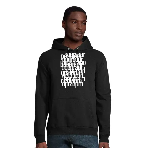 Sicherheitspapier für Codes Männer Hoodie