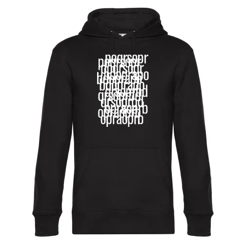 Sicherheitspapier für Codes Männer Hoodie