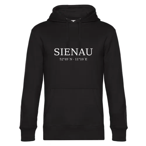 Sienau Koordinaten Hoodie Männer King Hooded