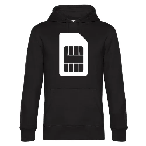 Simkarte Hoodie Männer King Hooded