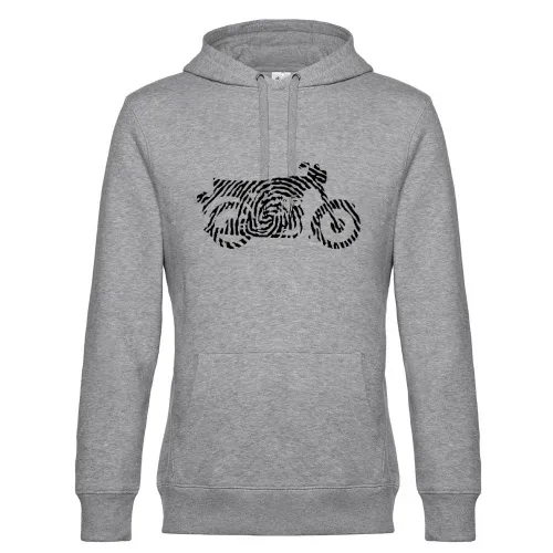 Simson Fingerabdruck Hoodie Männer King Hooded