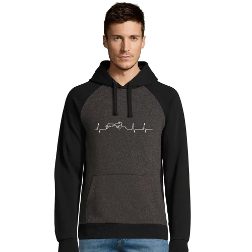Simson Herzschlag Männer Hoodie
