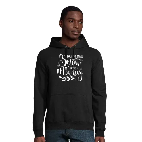 Ski Skifahrer Snowboarder Love Snow Wintersport Hoodie Männer Stellar Bio