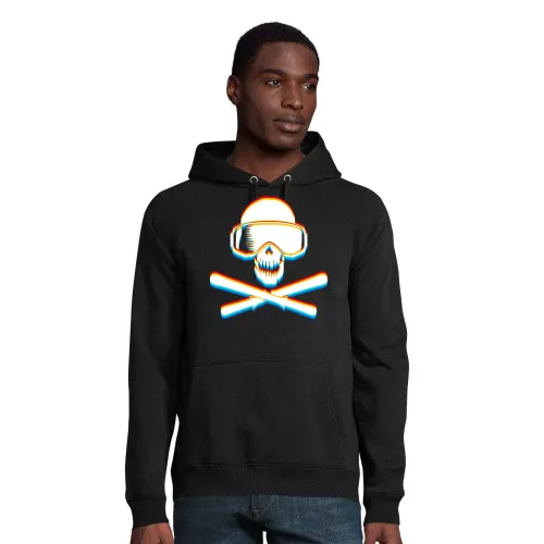Ski Skulls mit Farbe 3D Hoodie Männer Stellar Bio