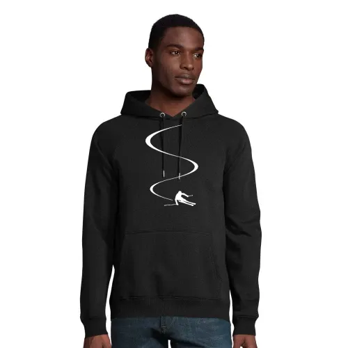 Skikurven Männer Hoodie