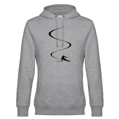 Skikurven Männer Hoodie
