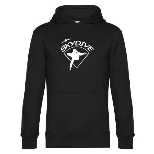 Skydive Fallschirmspringer im freien Fall Hoodie Männer King Hooded