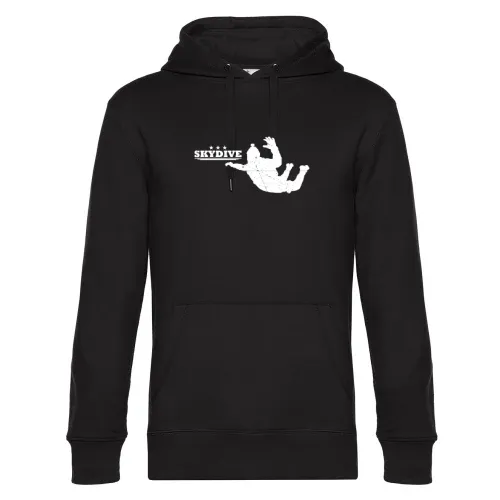 Skydive Fallschirmspringer im freien Fall Hoodie Männer King Hooded