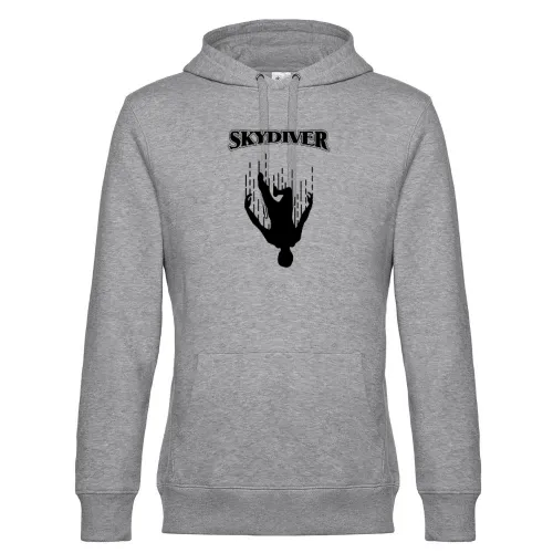 Skydiver Headdown Skydive Freefly Freestyle Hoodie Männer King Hooded