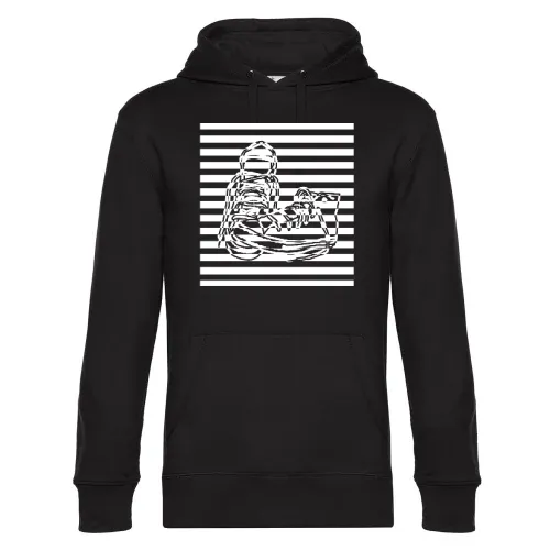 Sneaker gestreift Hoodie Männer King Hooded
