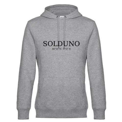 Solduno Koordinaten Hoodie Männer King Hooded