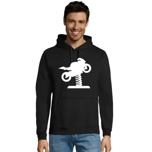 Spielplatzmotorrad zum Wackeln Männer Hoodie Spielplatzmotorrad zum Wackeln Hoodie