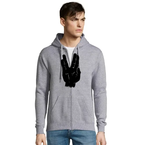 Spock Vulkanier Gruß Männer Hoodie