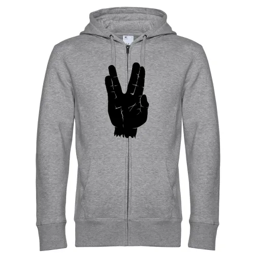Spock Vulkanier Gruß Männer Hoodie