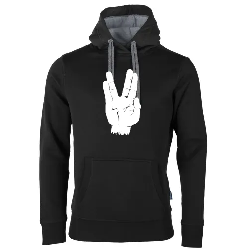Spock Vulkanier Gruß Männer Hoodie