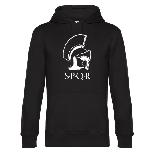 SPQR Römischer Helm Männer Hoodie