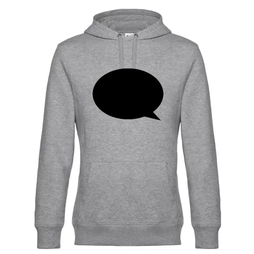 Sprechblase Hoodie Männer King Hooded