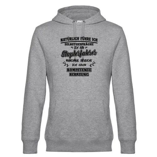 Staplerfahrer Beratung Gabelstaplerfahrer Lustig Hoodie Männer King Hooded