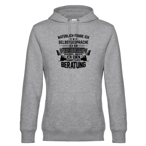 Staplerfahrer Gabelstaplerfahrer Beratung Lustig Hoodie Männer King Hooded