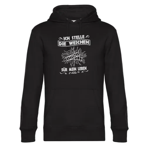 Stelle Weichen Für Mein Leben Eisenbahner Hoodie Männer King Hooded