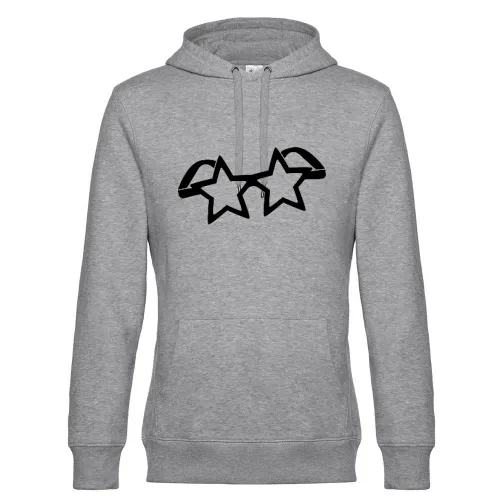 Sternen Brille Hoodie Männer King Hooded