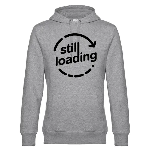 Still Loading Ladepfeil Hoodie Männer King Hooded