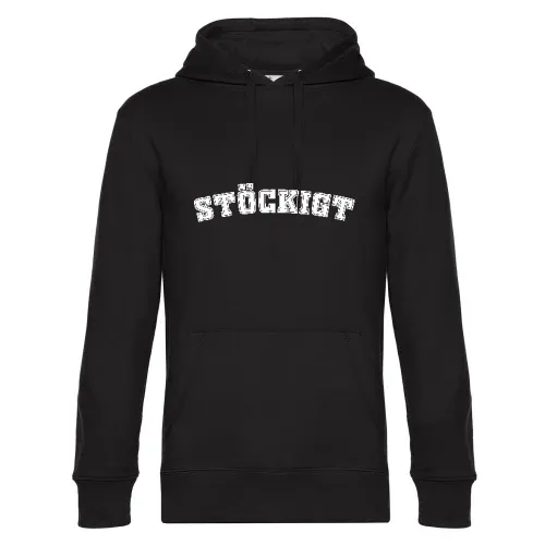 Stöckigt Hoodie Männer King Hooded