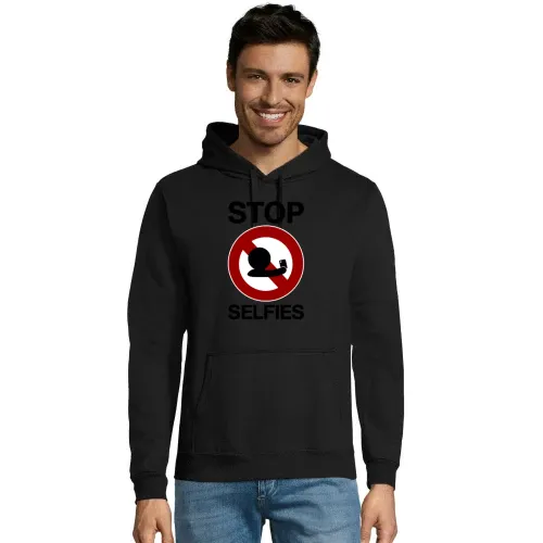 stop selfies Verbotsschild Hoodie