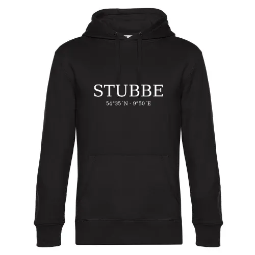 Stubbe Koordinaten Hoodie Männer King Hooded