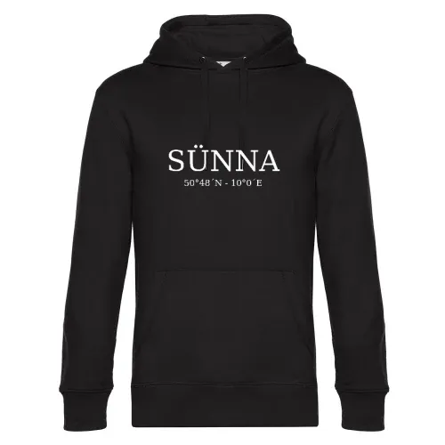 Sünna Koordinaten Hoodie Männer King Hooded