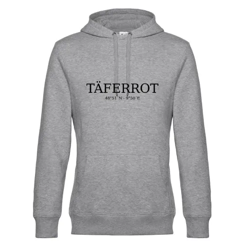 Täferrot Koordinaten Hoodie Männer King Hooded
