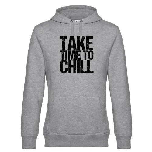 Take Time To Chill / Chill Out Design Hoodie Männer King Hooded