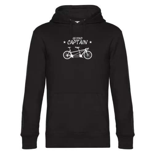 Tandem Bicycle Second Captain Hoodie Männer King Hooded