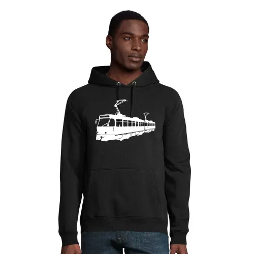 Tatra Bahn Straßenbahn Männer Hoodie