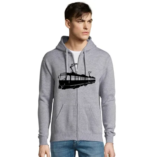 Tatra Bahn Straßenbahn Männer Hoodie
