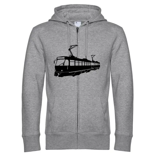 Tatra Bahn Straßenbahn Männer Hoodie
