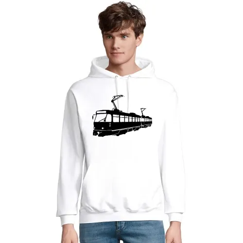 Tatra Bahn Straßenbahn Männer Hoodie