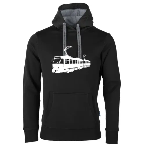 Tatra Bahn Straßenbahn Männer Hoodie