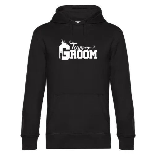 TEAM GROOM T-Shirt Geschenkidee Hoodie Männer King Hooded